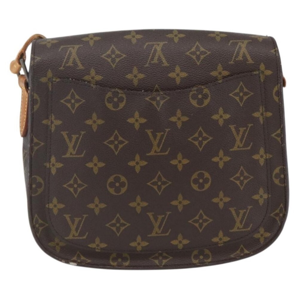 Authentic LOUIS VUITTON Monogram Saint Cloud GM Shoulder Bag M51242 LV - Picture 9 of 16